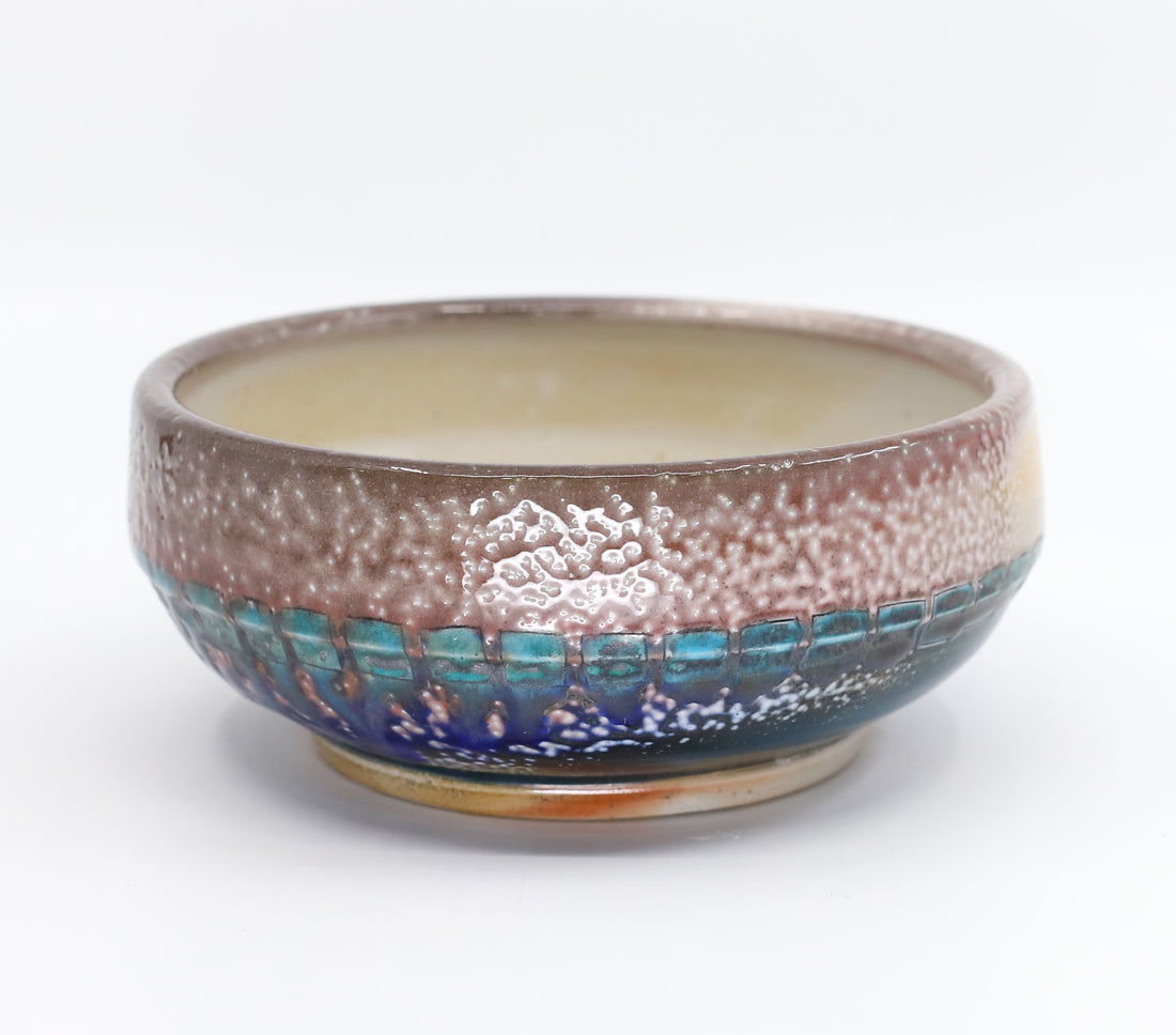 Small soda-fired serving bowl 3