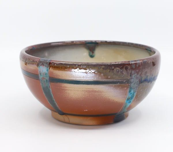 Small soda-fired serving bowl 4