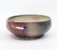 Small, squared soda-fired serving bowl 5