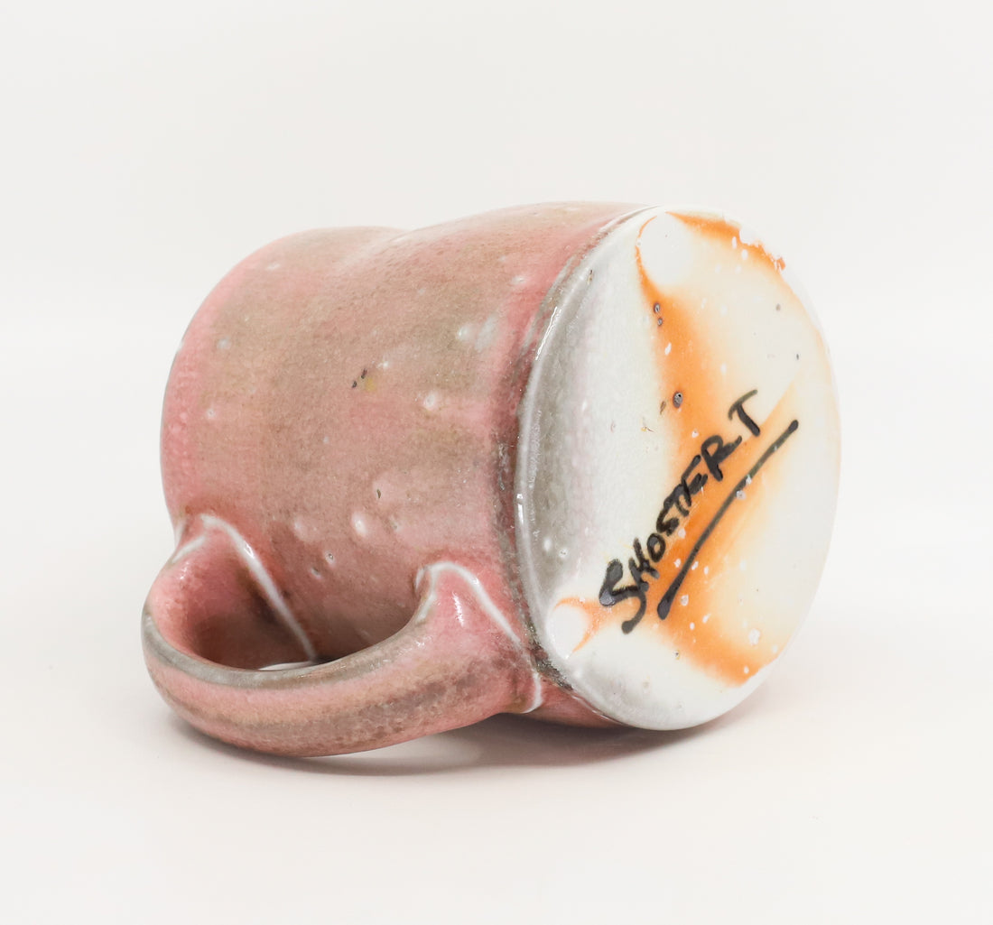 Pink shino mug