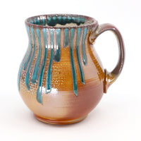 Belly mug, soda fired