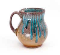 Belly mug, soda fired