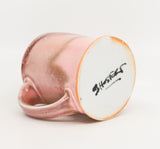 Pink shino mug