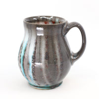 Belly mug, soda fired