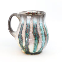 Belly mug, soda fired