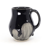 Belly mug in jet black