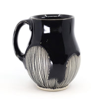 Belly mug in jet black
