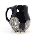 Belly mug in jet black