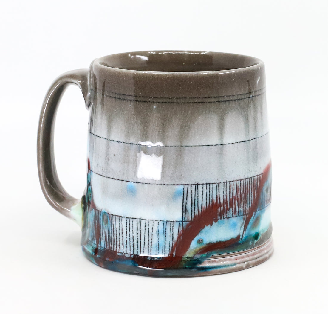 Flat bottom mug