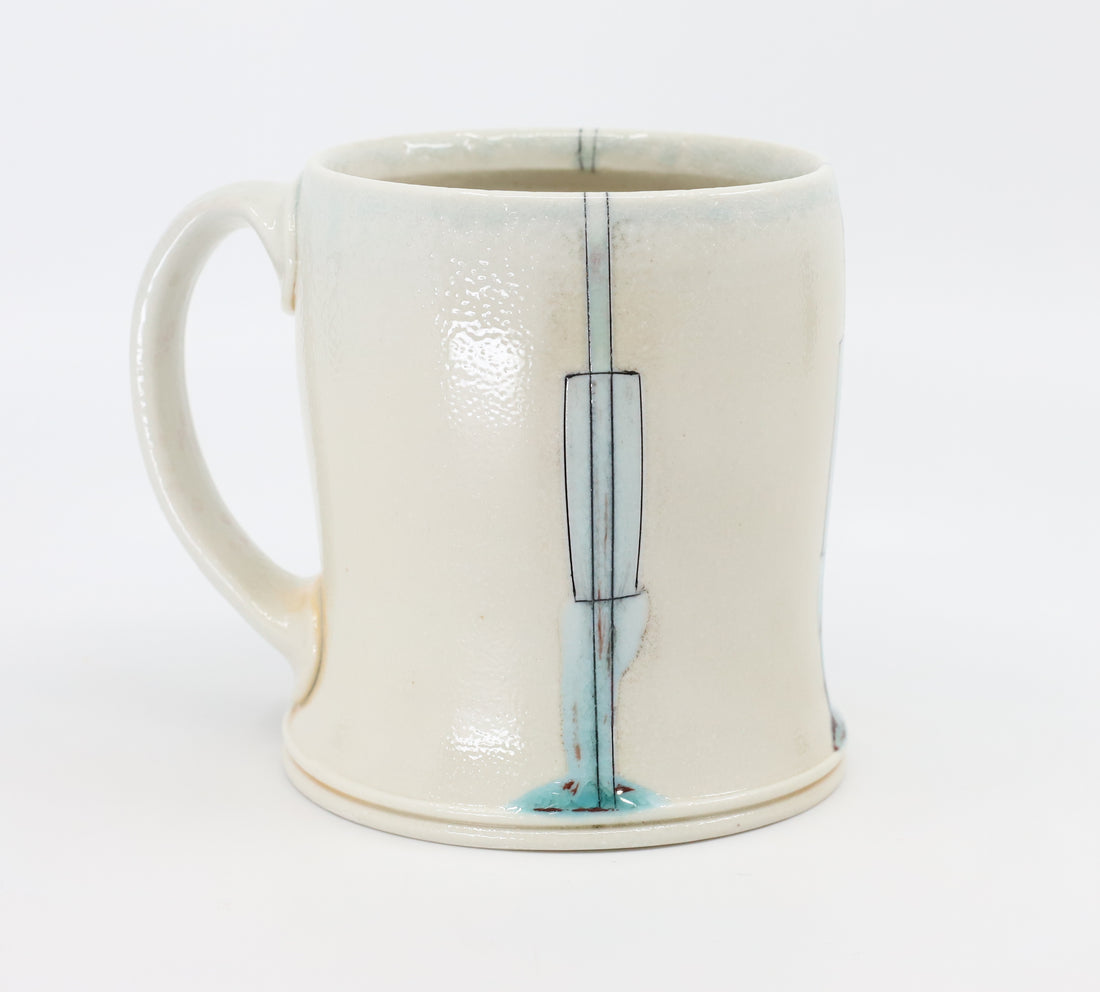 Flat bottom mug
