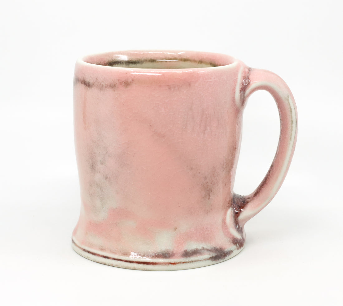 Pink shino mug
