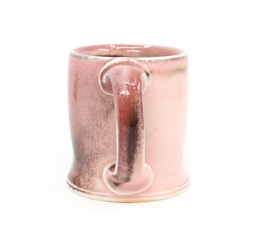 Pink shino mug
