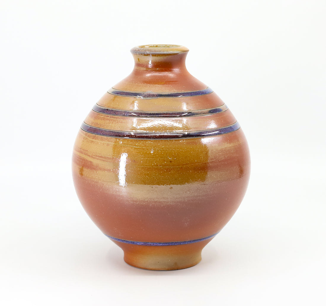 Soda-fired vase