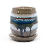 Soda fired planter
