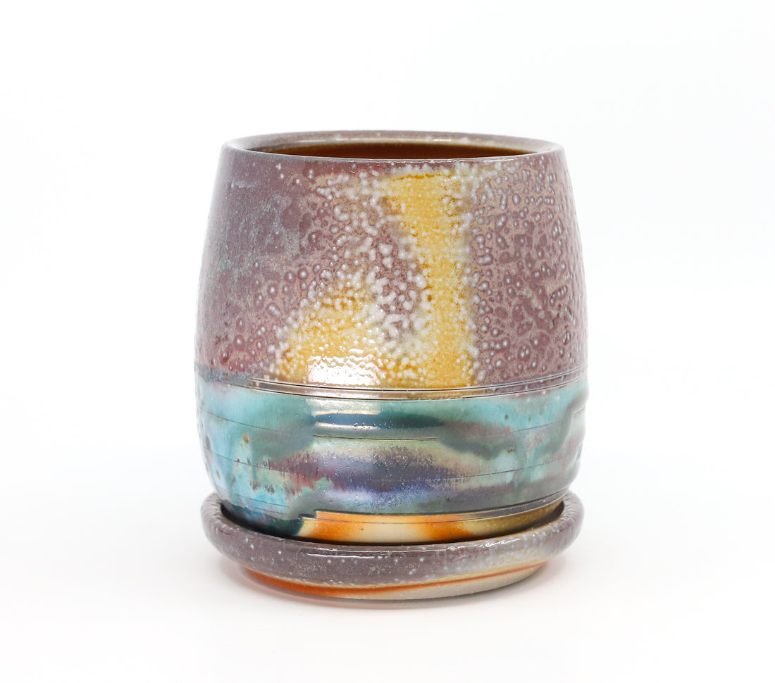 Soda fired planter