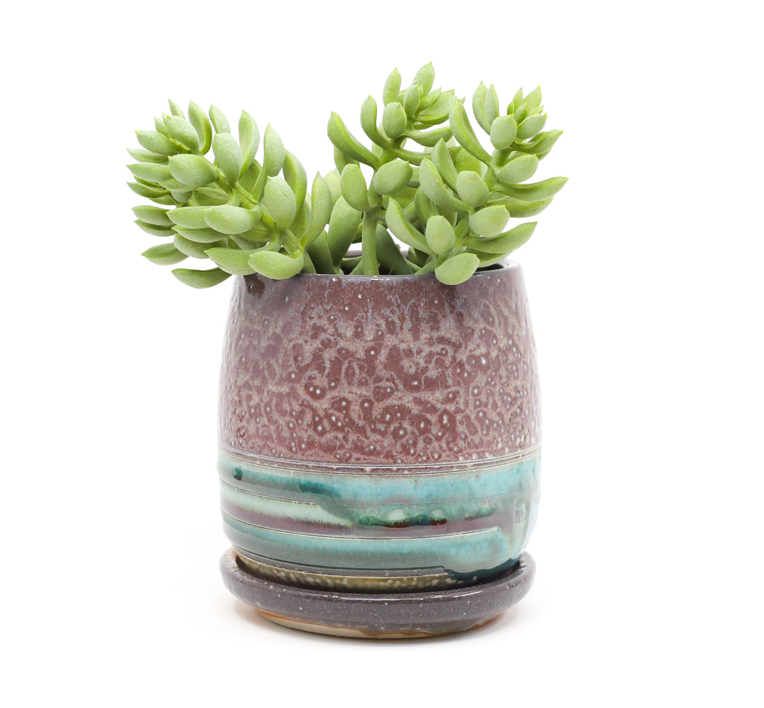 Soda fired planter