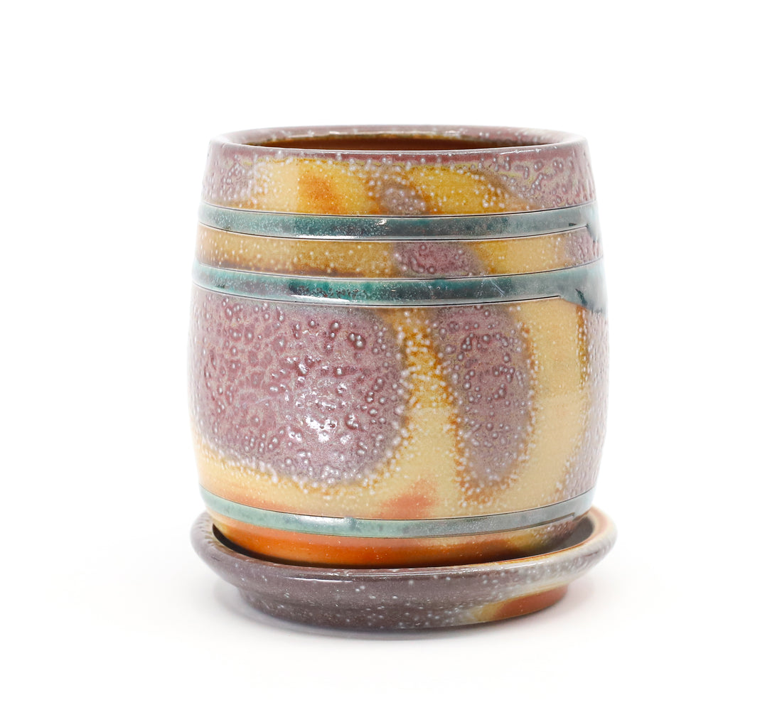 Soda fired planter