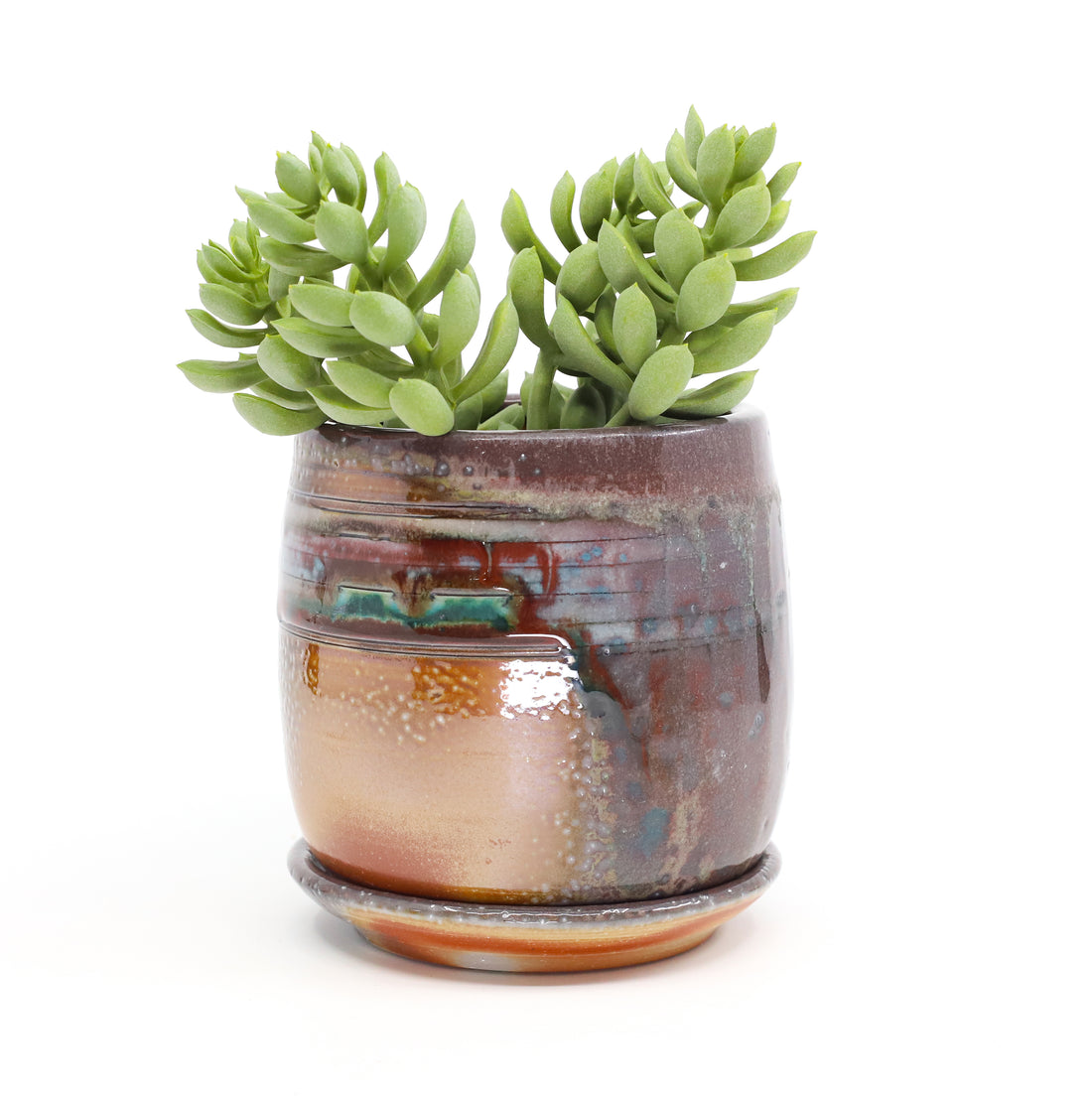 Soda fired planter