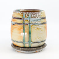 Soda fired planter