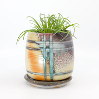 Soda fired planter