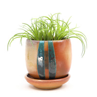 Soda fired planter