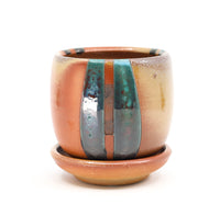 Soda fired planter