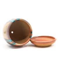 Soda fired planter