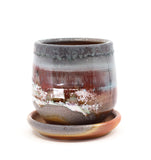 Soda fired planter