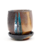 Soda fired planter