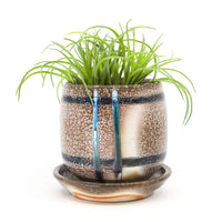 Soda fired planter