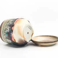 Soda fired planter