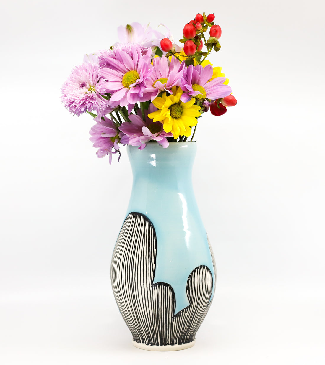 Porcelain vase in Sky