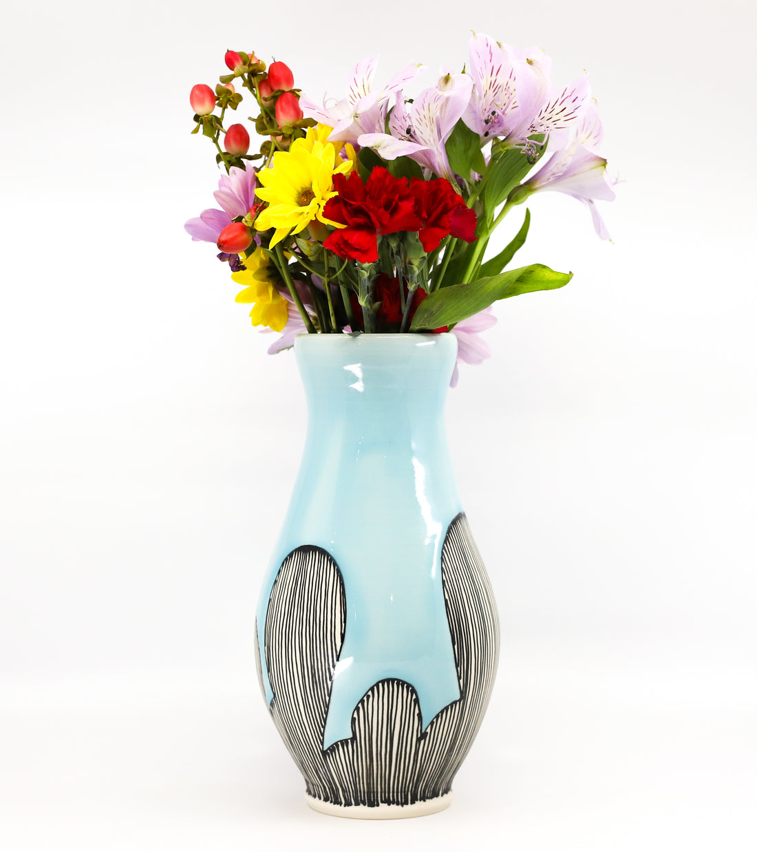Porcelain vase in Sky