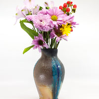 Soda fired vase