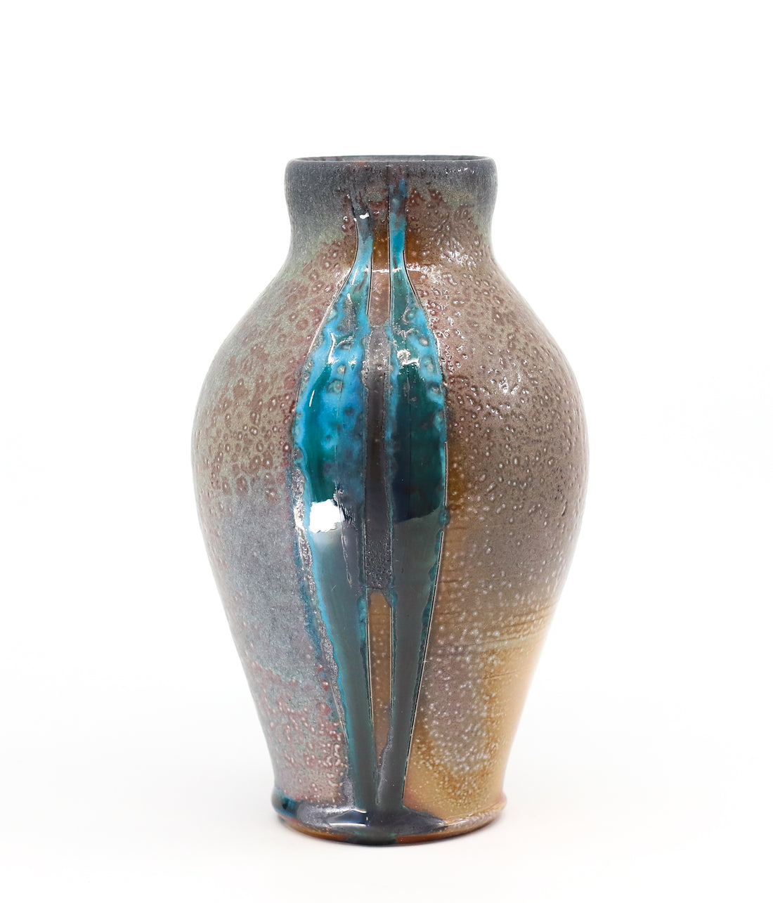 Soda fired vase