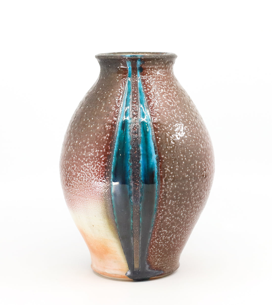 Soda fired vase