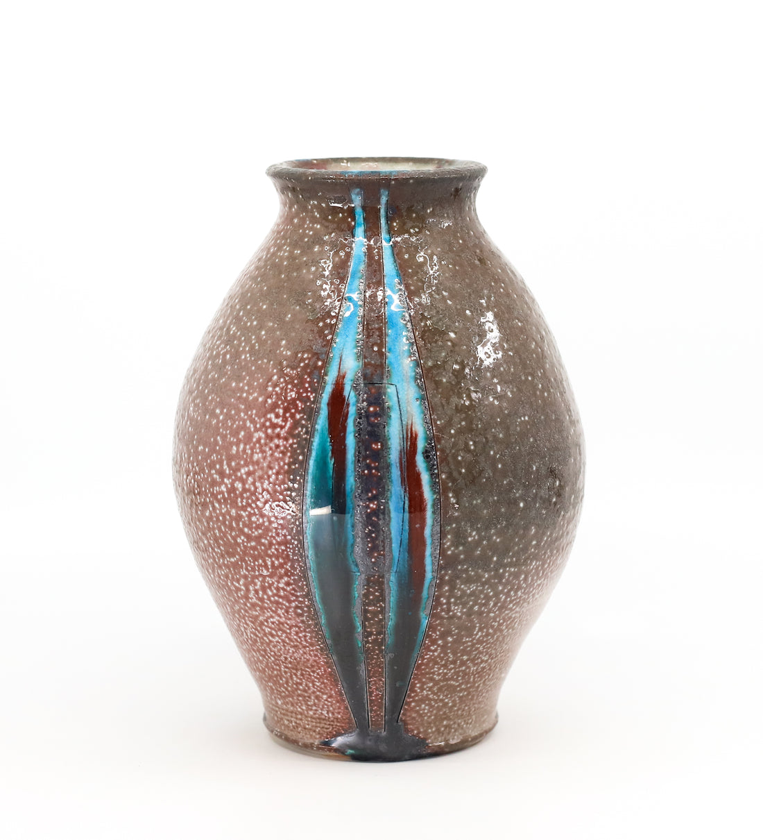 Soda fired vase