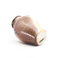 Soda fired porcelain vase