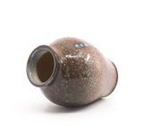 Soda fired porcelain vase