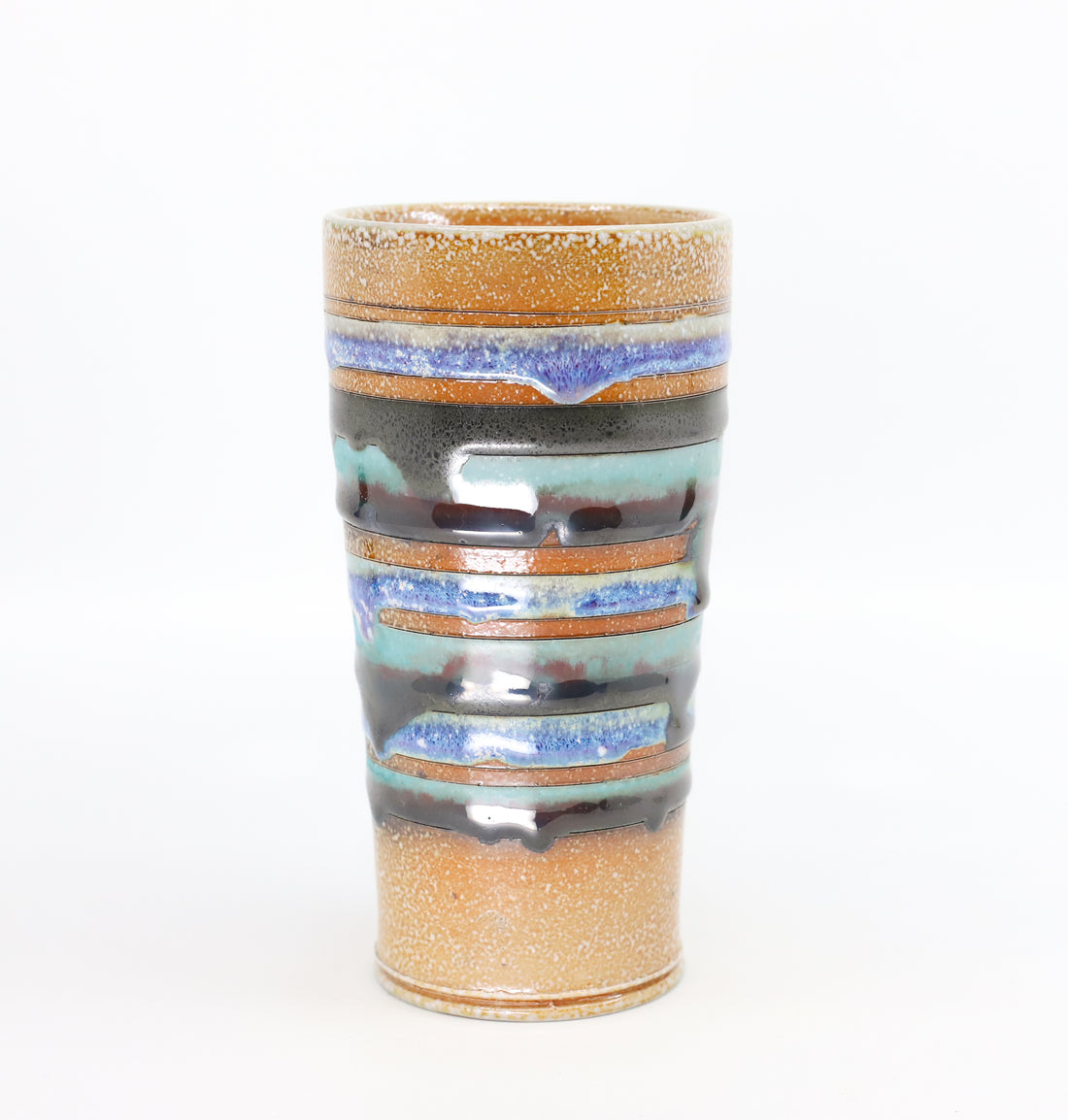 Soda fired tumbler
