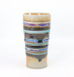Soda fired tumbler