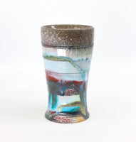 Soda fired tumbler