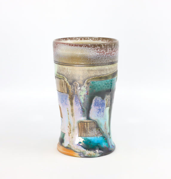 Soda fired tumbler