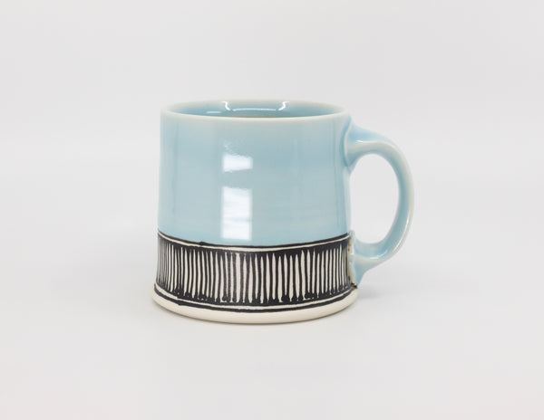 Flat Bottom Mug 2 in September Sky