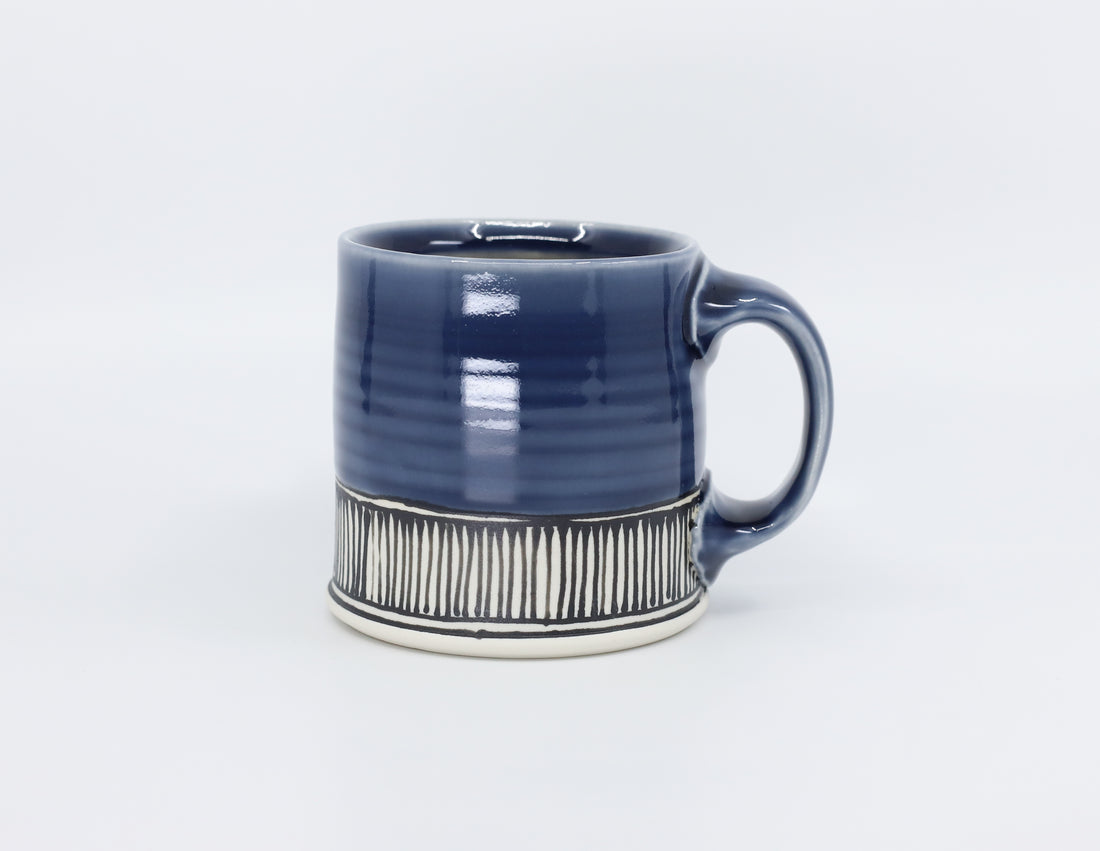 Flat Bottom Mug 9 in Cloud