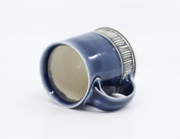 Flat Bottom Mug 10 in Cloud