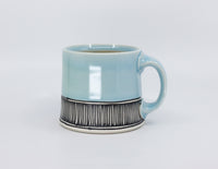 Flat Bottom Mug 13 in September Sky